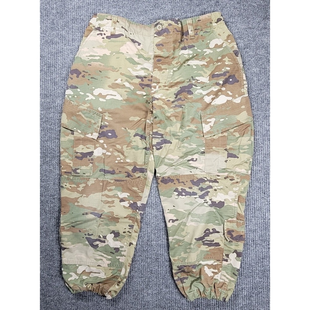 US Army Issued ACU/OCP Combat Cargo Pants Multicam Ripstop BDU Large Regular